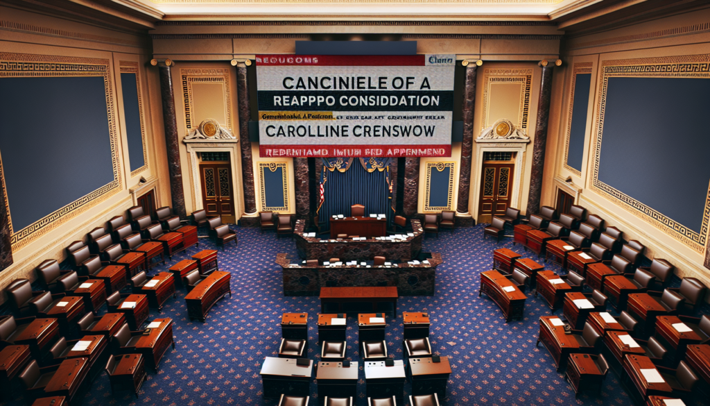 Сенат США скасовує розгляд щодо переобрання Каролін Креншоу в SEC