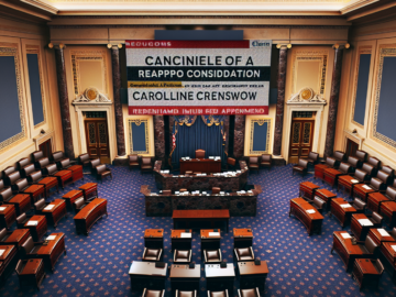 Сенат США скасовує розгляд щодо переобрання Каролін Креншоу в SEC