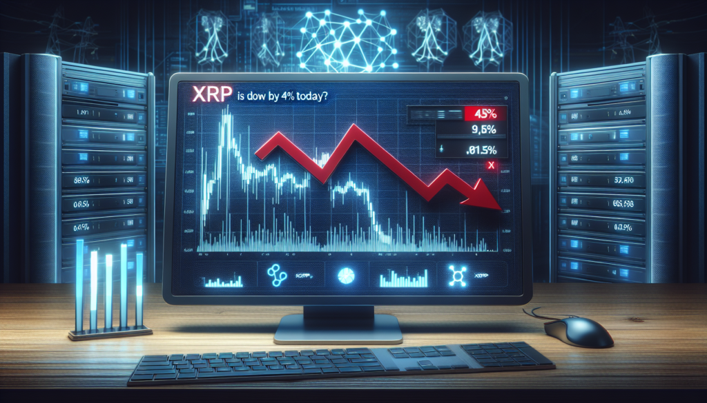 XRP знижується сьогодні на 4%: що спричинило падіння?