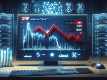 XRP знижується сьогодні на 4%: що спричинило падіння?