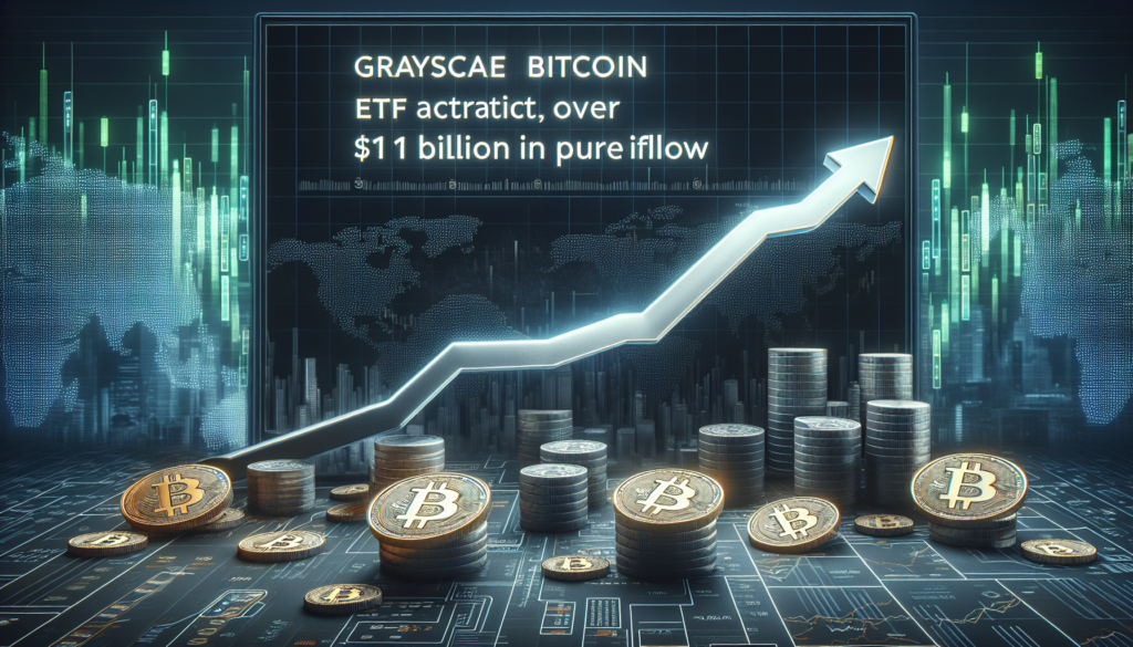 Грейскейл нового Bitcoin ETF залучило понад $1 мільярд у чистих притоках у 2024 році