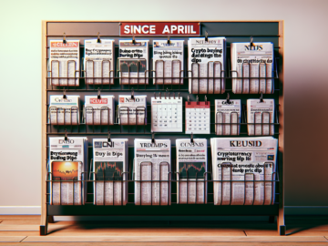 Частка публікацій про купівлю криптовалюти на спадах зросла до найвищого рівня з квітня