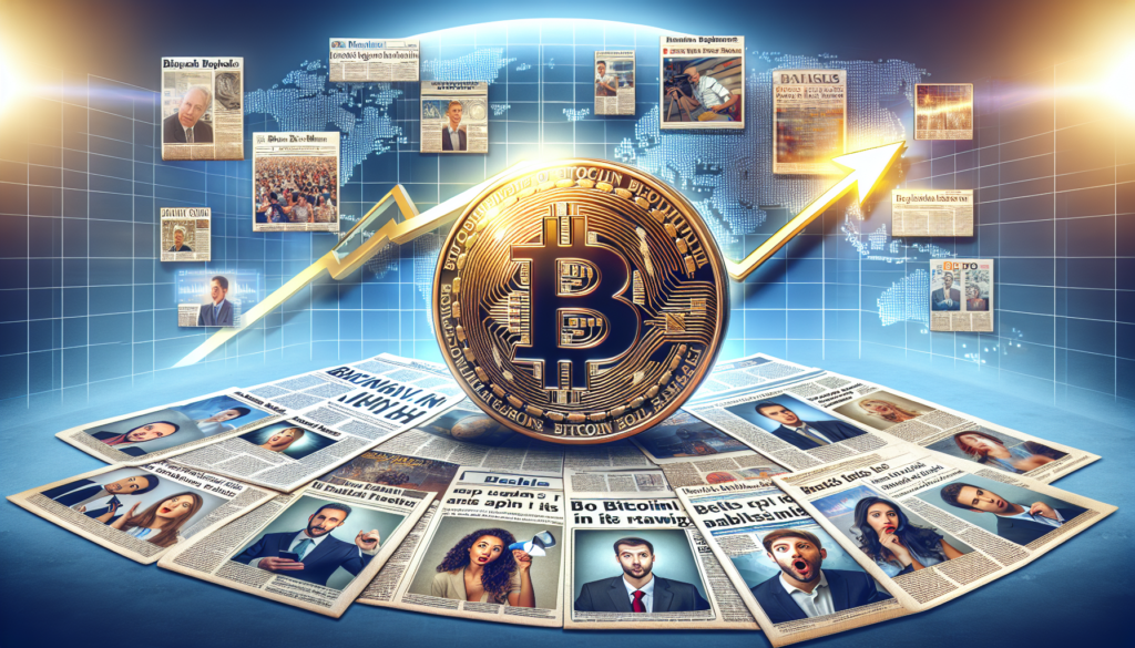 Біткойн та його ціна знову в центрі уваги ЗМІ