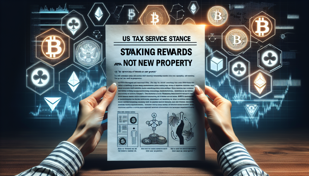 Податкова служба США підтверджує позицію: винагороди від стейкінгу не є новим майном