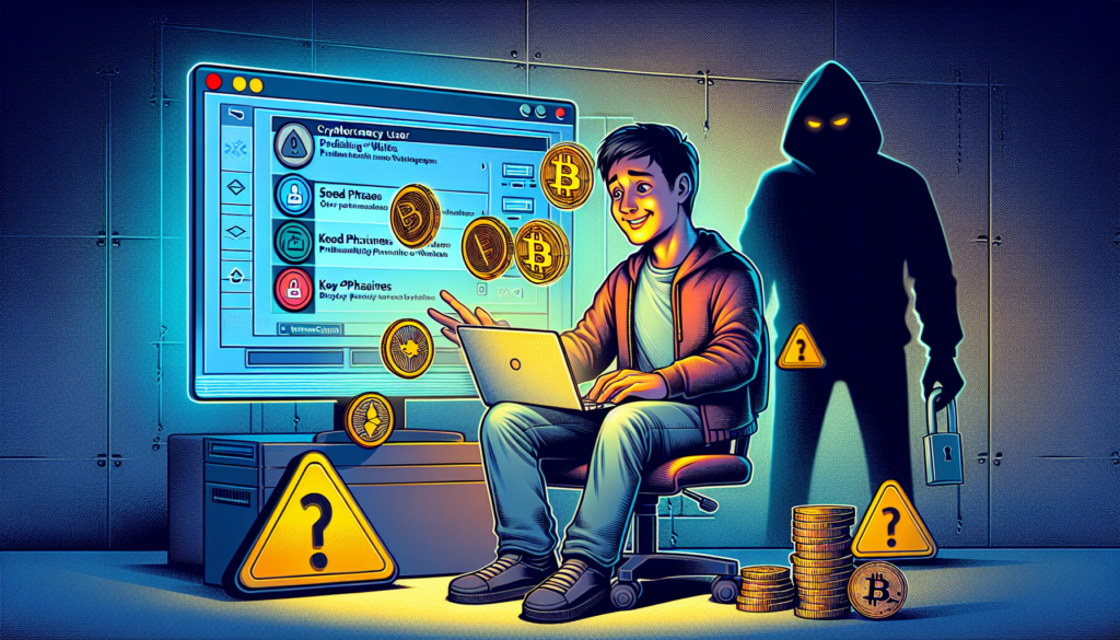 Шахраї видають себе за наївних користувачів криптовалют, публікуючи посівні фрази для гаманців, щоб обманути інших