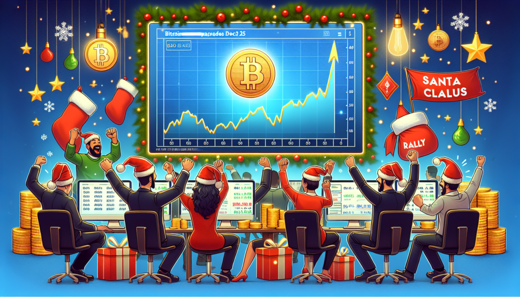 Біткоїн обходить $98,000 до 25 грудня: трейдери святкують вдало розпочате ралі Санта-Клауса