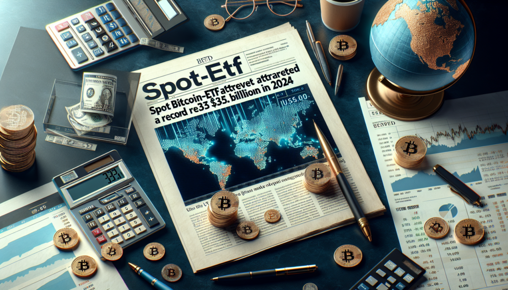 Спотові Bitcoin-ETF у США залучили рекордні $35,66 млрд у 2024 році
