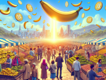 Ринки криптовалют у “Банановій зоні” і рухаються до “Бананової сингулярності”