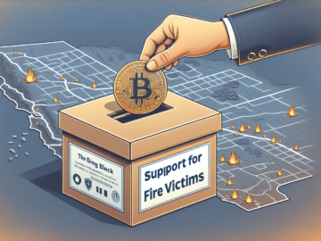 The Giving Block запускає благодійний збір криптовалют для постраждалих від пожеж у Південній Каліфорнії