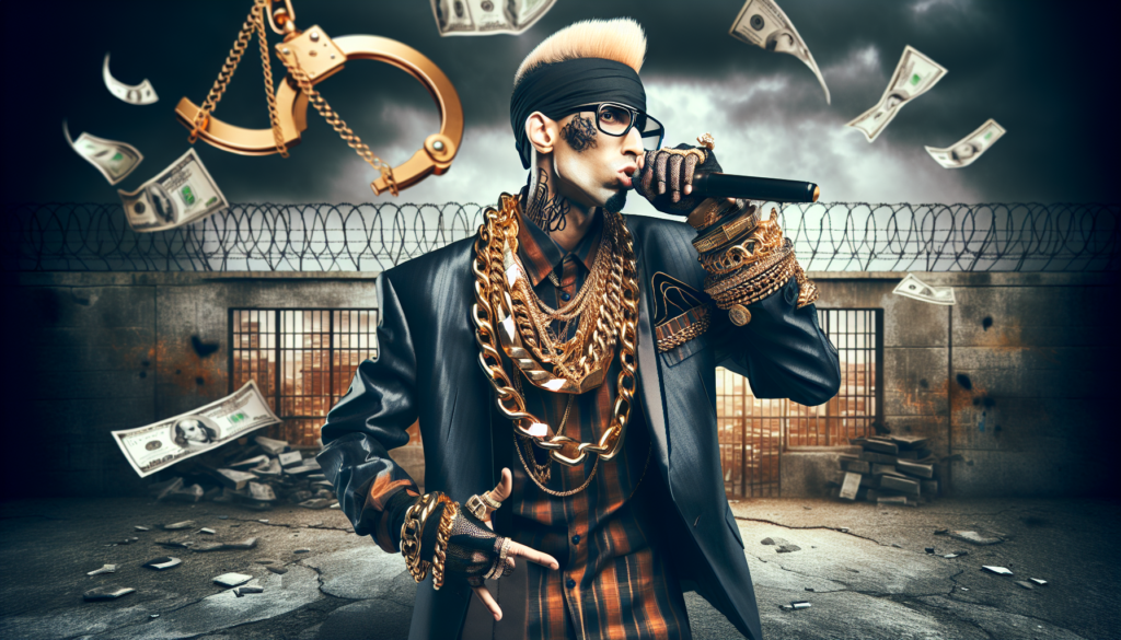 Razzlekhan читає реп перед відправленням за ґрати