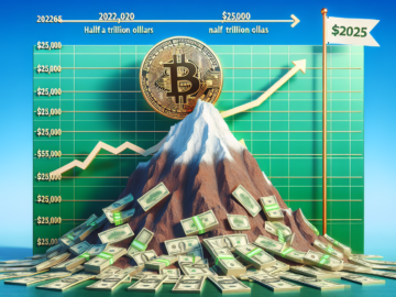 Біткоїн може досягти майже $250,000 у 2025 році завдяки припливу пів трильйона доларів нового капіталу