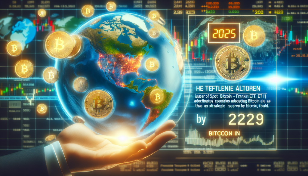 Емітент спотових Bitcoin ETF Franklin Templeton прогнозує, що країни прийматимуть Bitcoin як стратегічний резерв у 2025 році