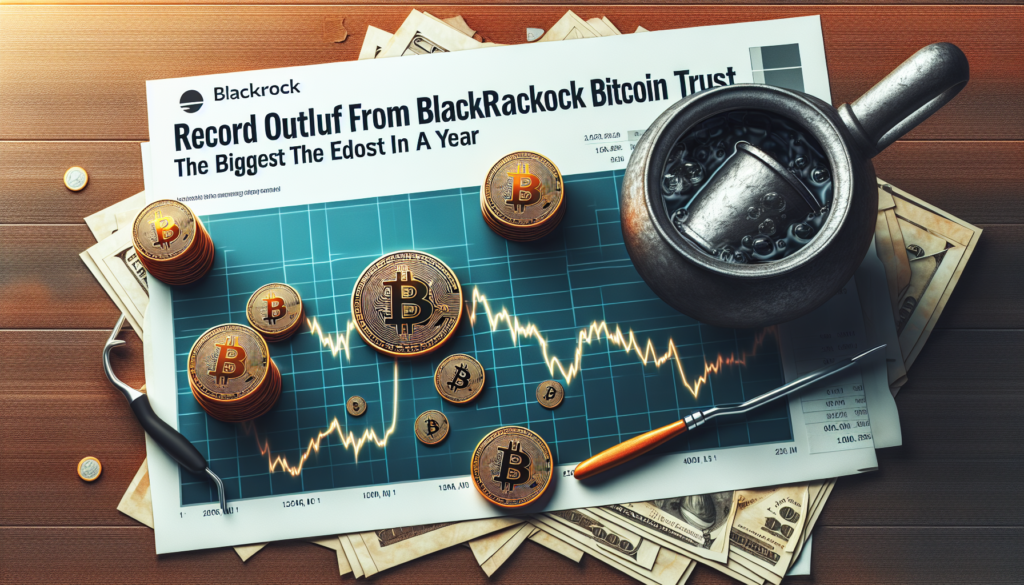 Рекордний відтік BlackRock iShares Bitcoin Trust: найбільший за рік