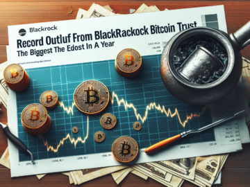 Рекордний відтік BlackRock iShares Bitcoin Trust: найбільший за рік
