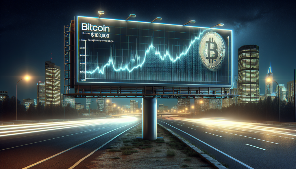 Bitcoin залишається вище $103 000, але покупці не можуть утримати ціни вище $105 000