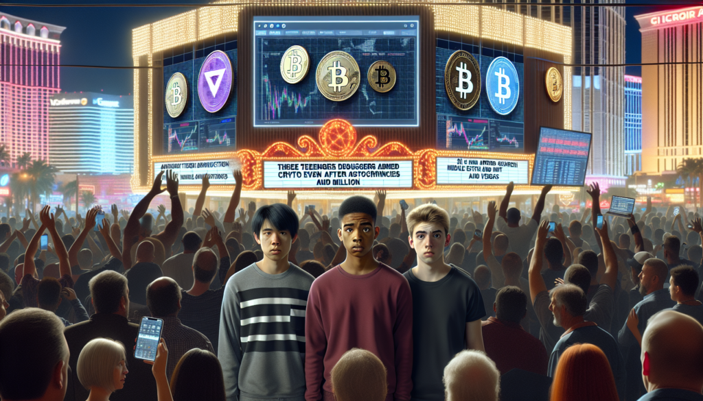 Троє підлітків звинувачуються у викраденні людини зі зброєю після крипто-події в Лас-Вегасі та крадіжці $4 млн у криптовалютах і NFT