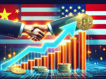 Bitcoin піднявся вище $105 700 після угоди США й Китаю про зниження тарифів