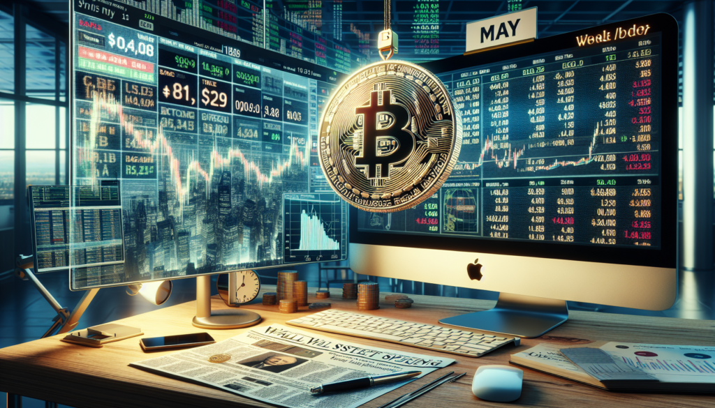 Bitcoin застряг на позначці $104 000 на відкритті Уолл-стріт 12 травня на тлі новин про торговельну угоду США й Китаю